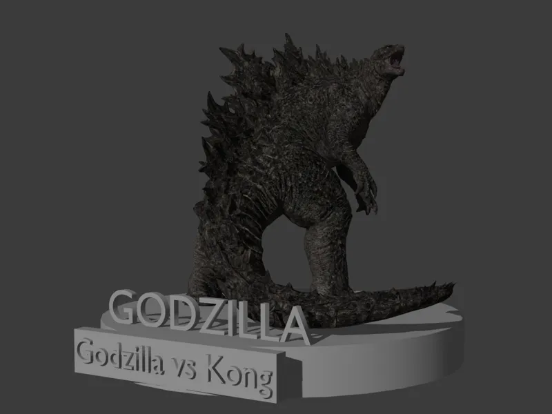Godzilla 2021 (Godzilla vs Kong) Statue