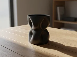 Organic Flow Vase – Elegante Designvase