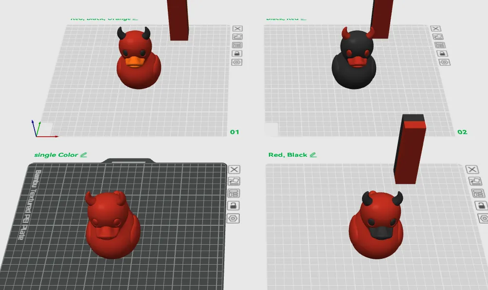 Cute Devil Duck - Free 3D Print Model - MakerWorld