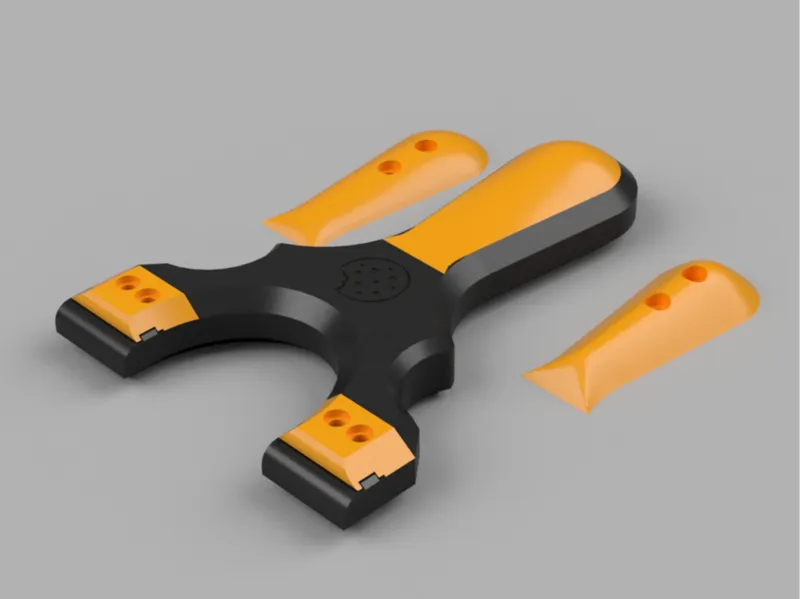 OTT Slingshot with Interchangeable Grips