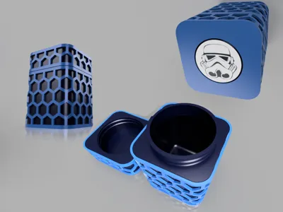 HEXA BOX with stormtrooper logo