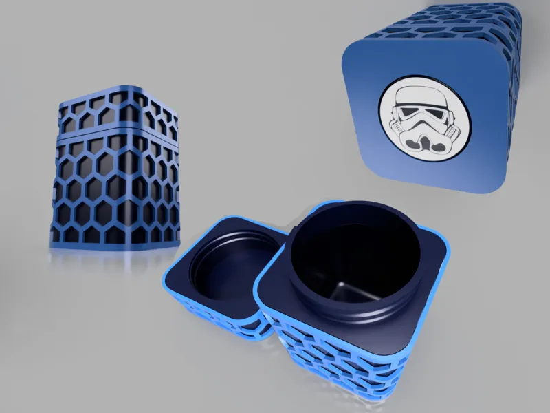 HEXA BOX with stormtrooper logo