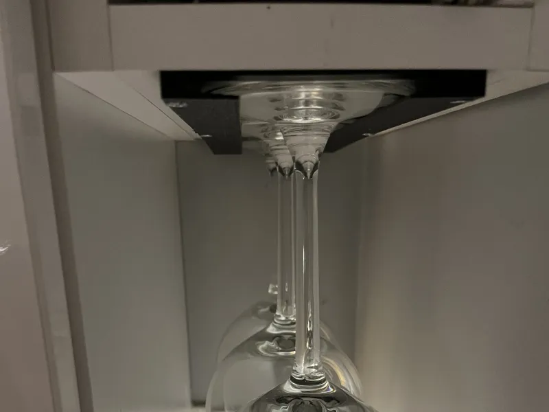 Wine glass hanger