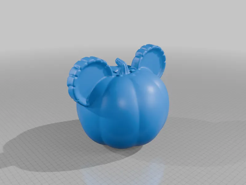 Mickey Mouse themed pumpkin