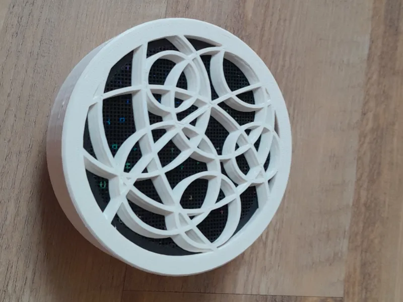 Ventilation grille for 110mm tube