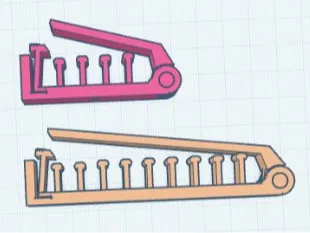 Best Cable Management Clip with Latch-able Hinge
