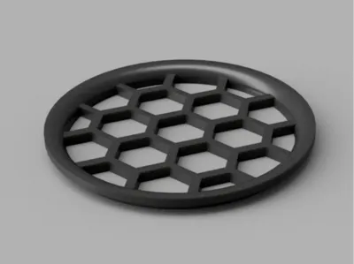 Honeycomb coaster