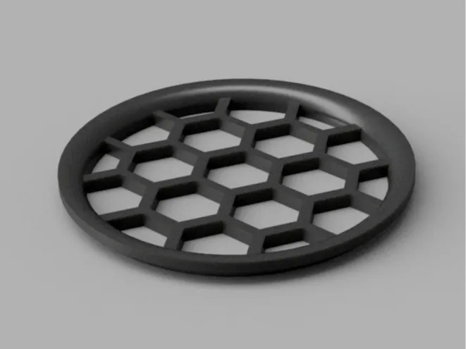 Honeycomb coaster