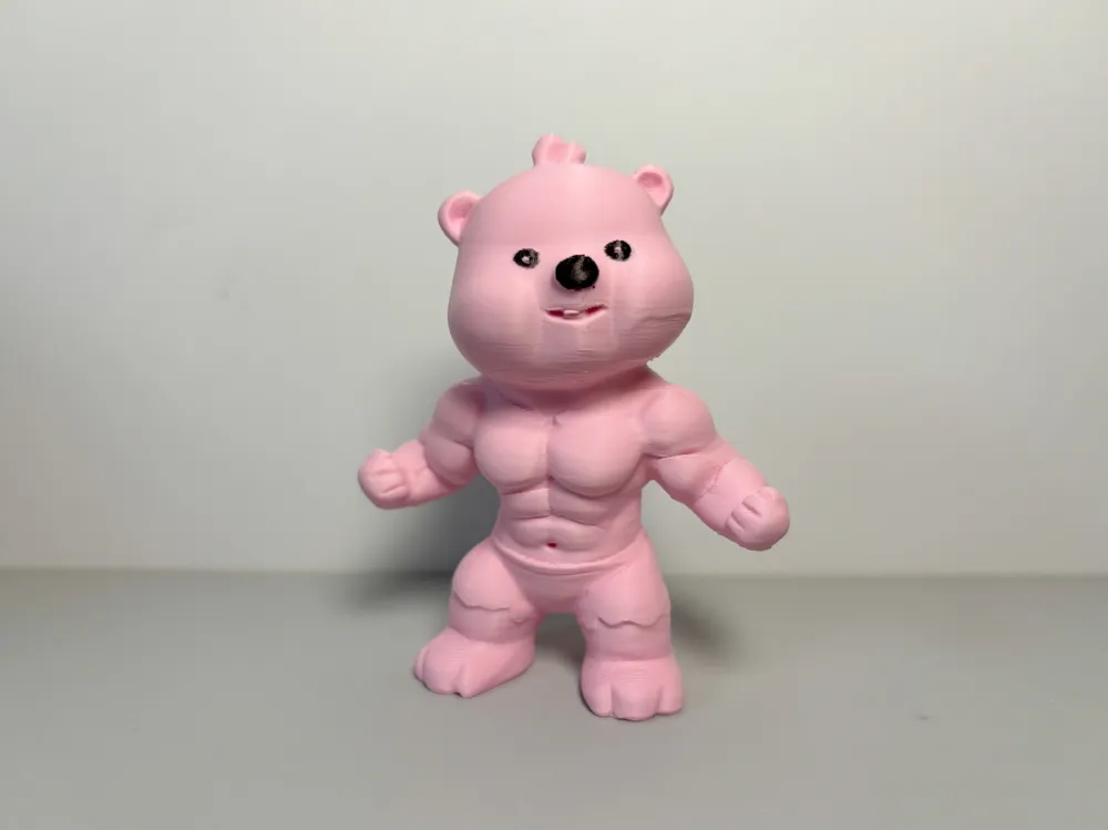 Muscle Loopy Extreme Contrast Fitness Buddy 'Muscle LOOPY' Desktop Figurine - Free ...
