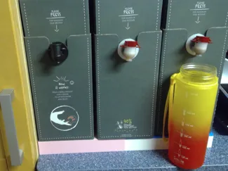 Erhöhung für Juicebox 2x drucken für 3 Juice Boxen
