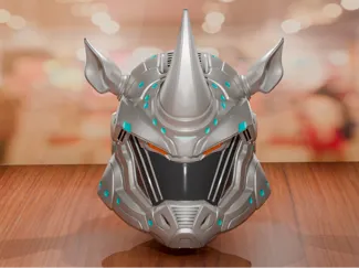 Cyber Rhino FullMask – Spiderman Villain Inspired 