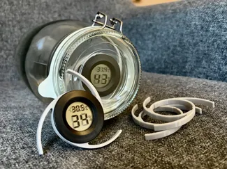 IKEA Korken Jar (0.5/1/1.8/2 ltr) Hygrometer Mount