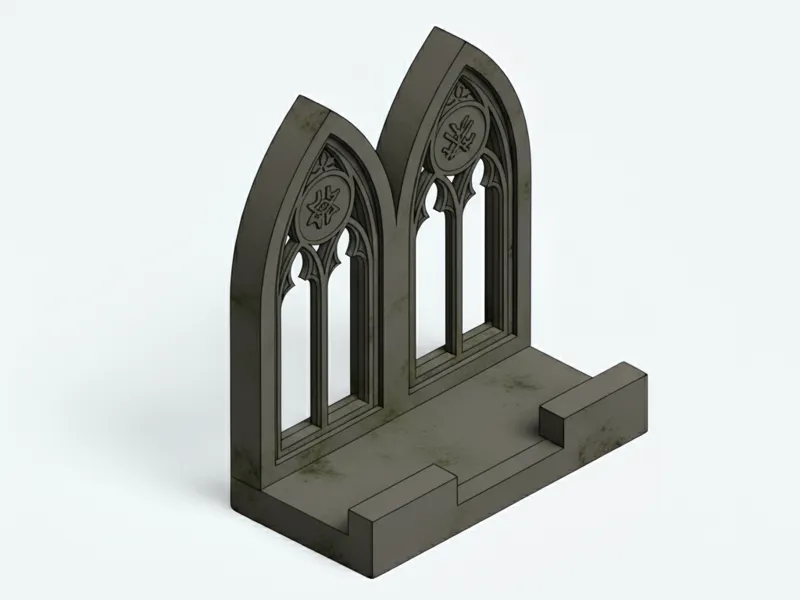 Gothic Cathedral Tablet Phone Holder