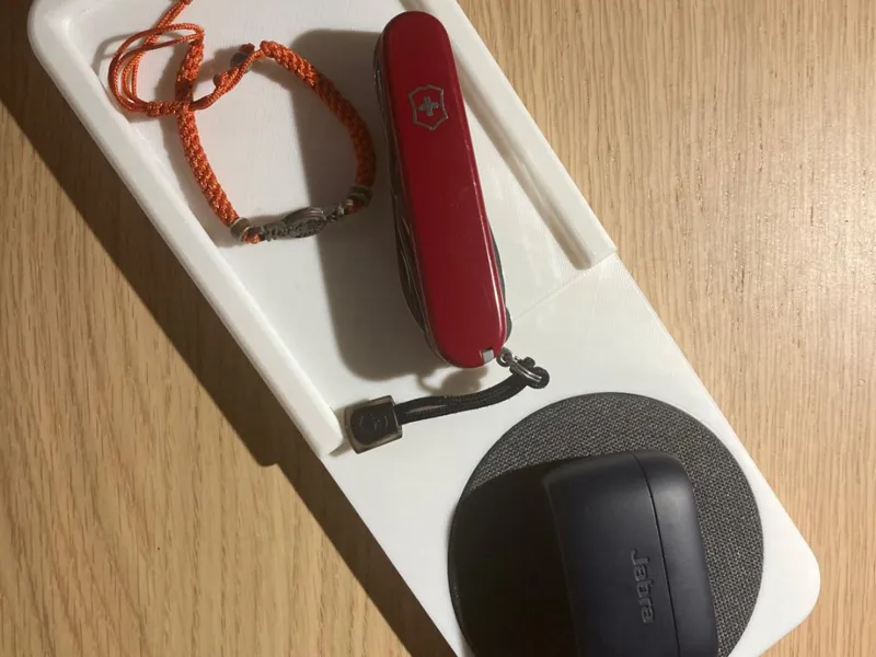 Catch all Tray With Ikea Wireless Charger