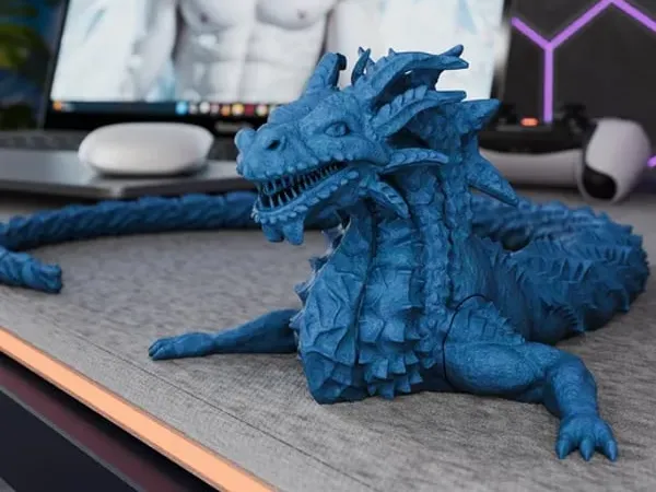 Dragon flexible articulé