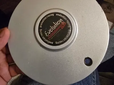 evolution racing centre wheel cap