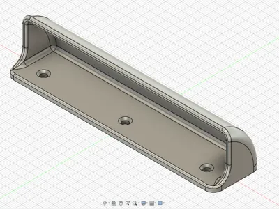 Wide Furniture Handle