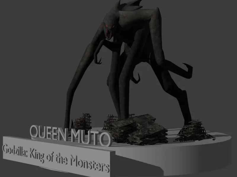 Queen MUTO (Godzilla: KOTM) Statue