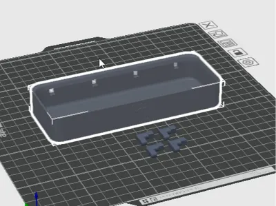 IKEA Pegboard Storage Box