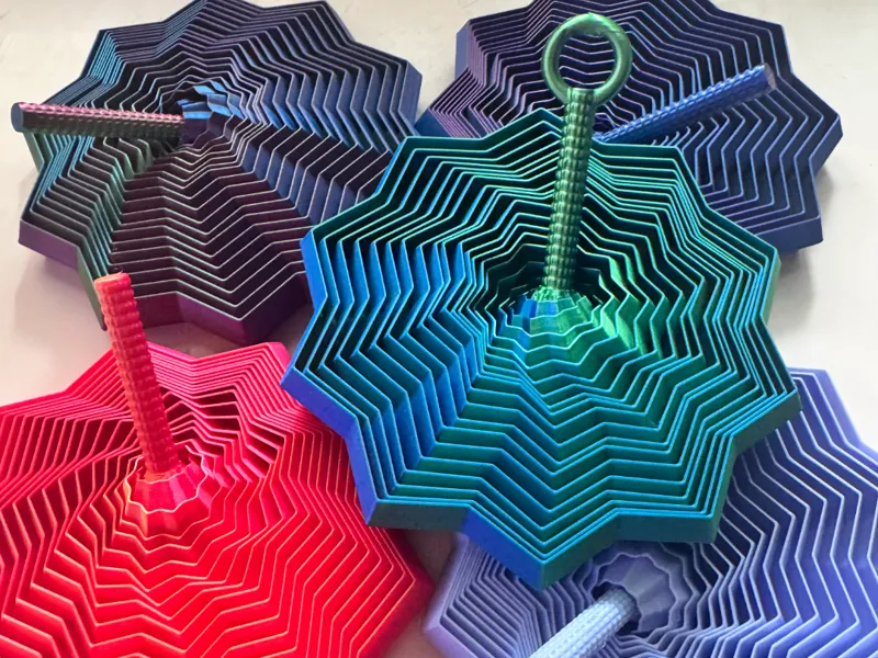 带圆环的星型解压玩具
