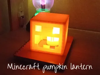 Minecraft Pumpkin Lantern