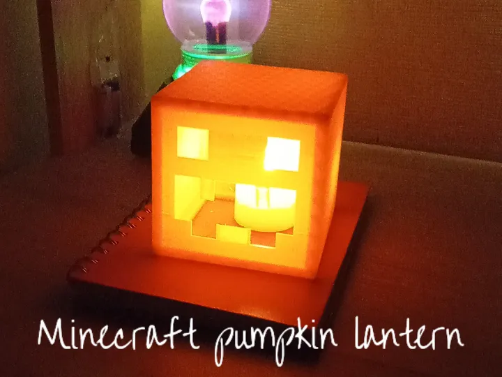 Minecraft Pumpkin Lantern