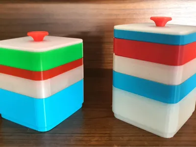 nestable storage containers