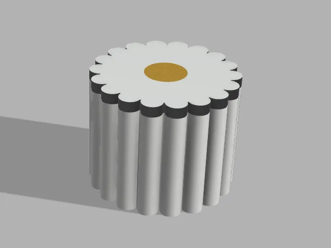Boite fleur