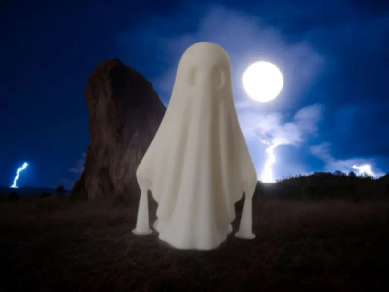 Ghost figure