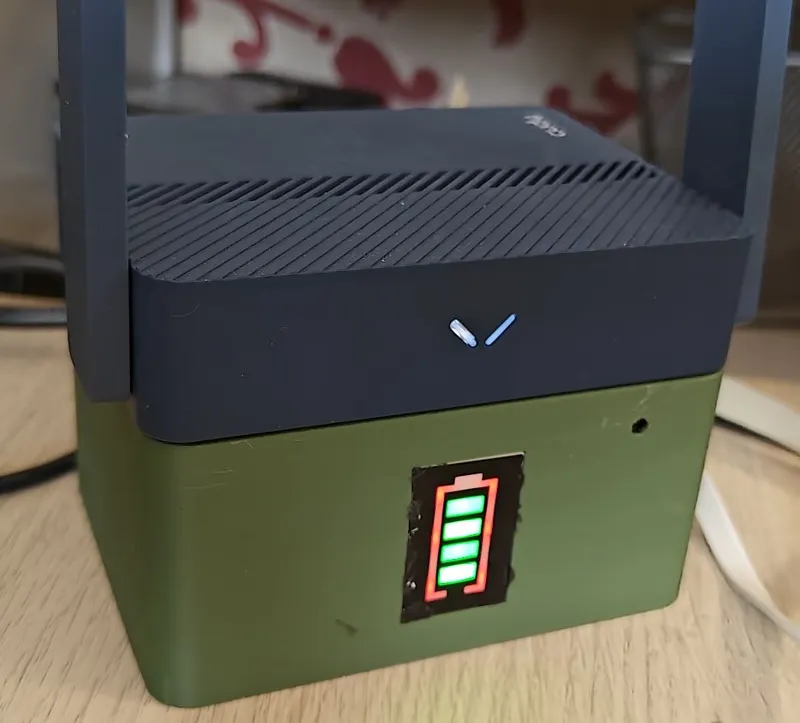 powersupply-UPS for Cudy TR3000 router