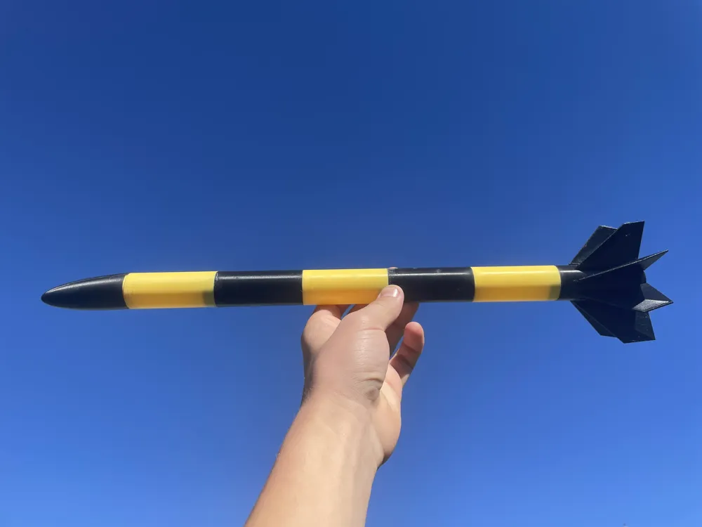 Build Your Own Model Rocket Kit - Free 3D Print Model - MakerWorld