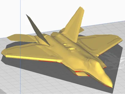 detailed F-22 Raptor 