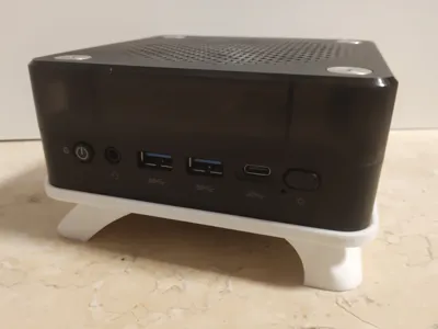 Ningyu Tianbei 7840HS Xianyu Mini PC Cooling Stand with Independent Exhaust