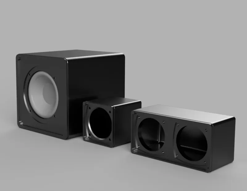 Speaker Boxes for Dayton TCP115-4 / CE65W-8