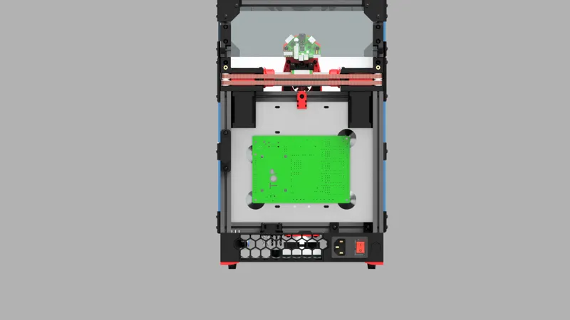 Voron 0.2 BTT Manta M5P Mid Plate