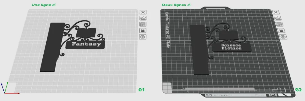 Bookmark and Bookshelf Sign - Free 3D Print Model - MakerWorld