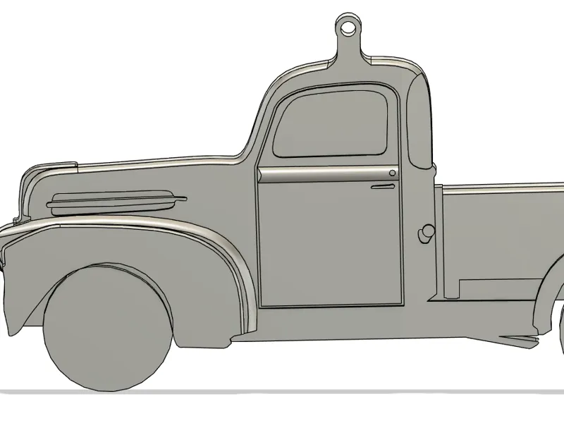 Ford Truck Christmas Tree ornament 