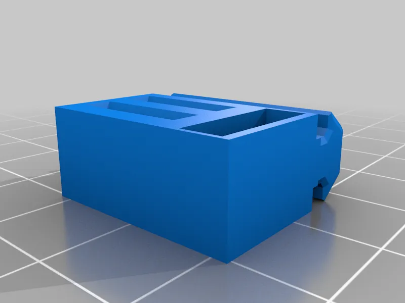 V slot memory card holder