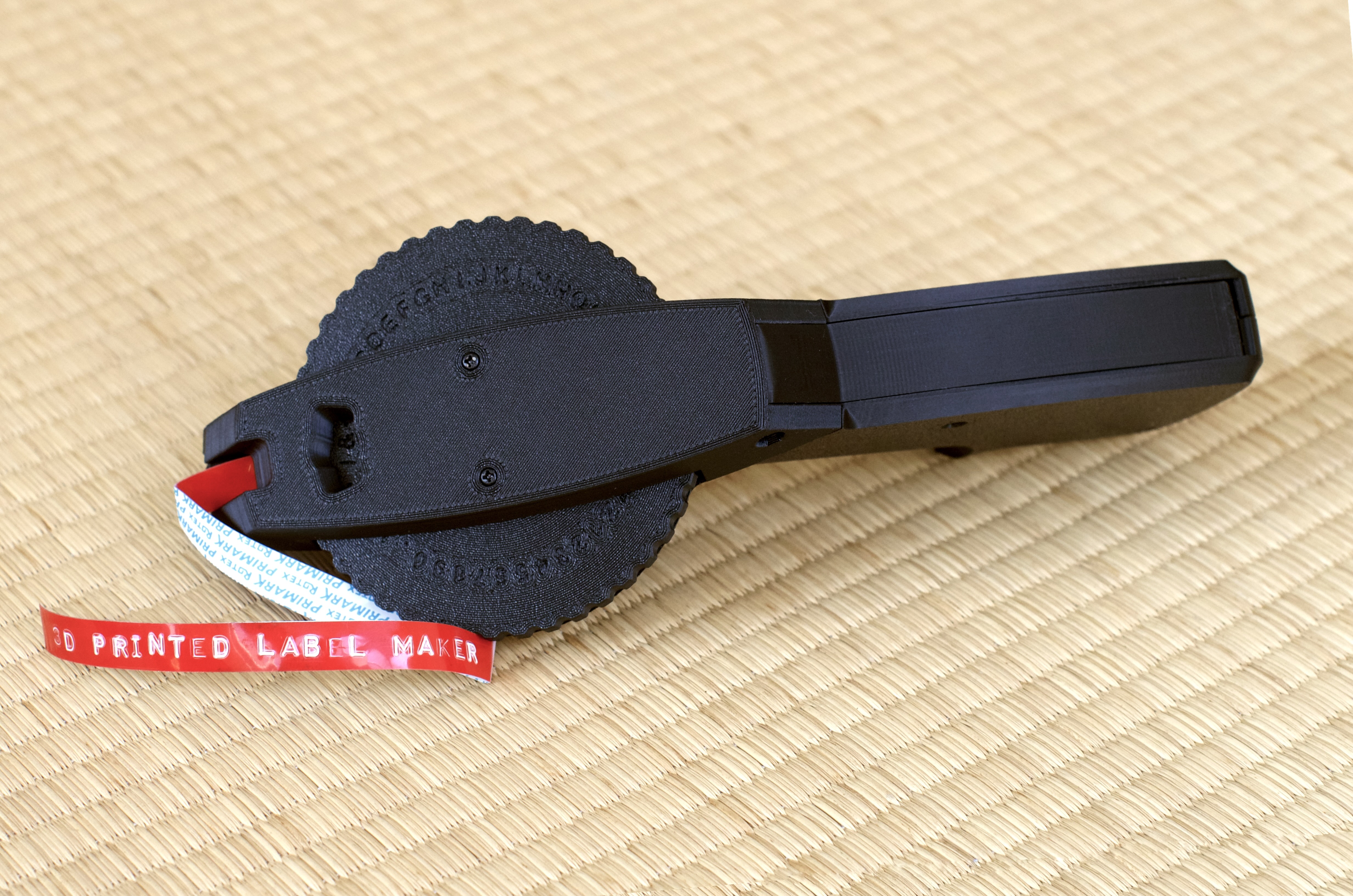 3D Printed Label Embosser