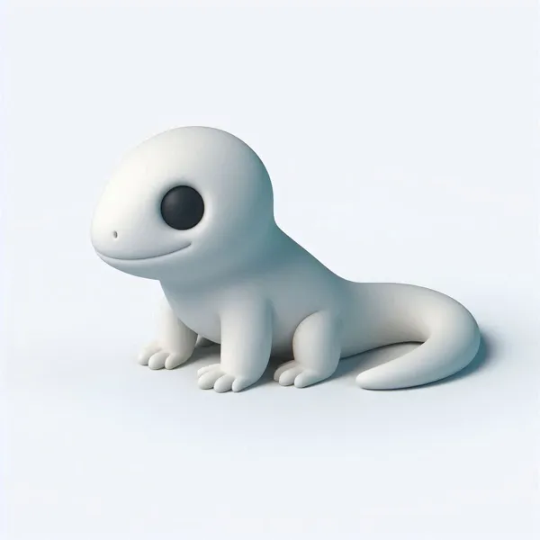 Petit lézard mignon