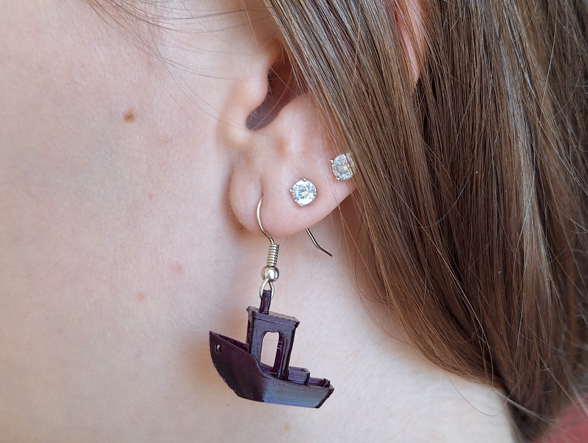 Benchy earrings