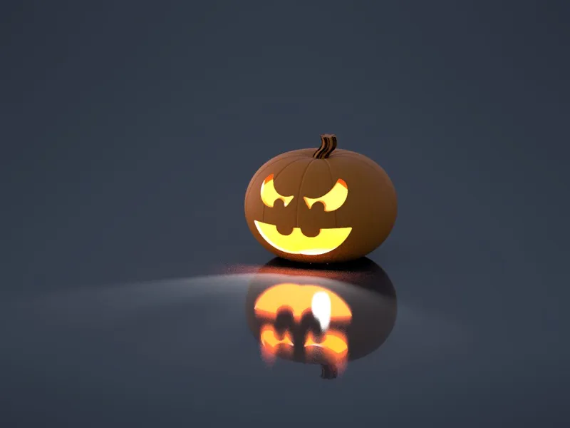 Glowing Jack-O’-Lantern – Tabletop LED Pumpkin