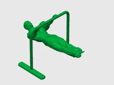 Calisthenics frontlever v2