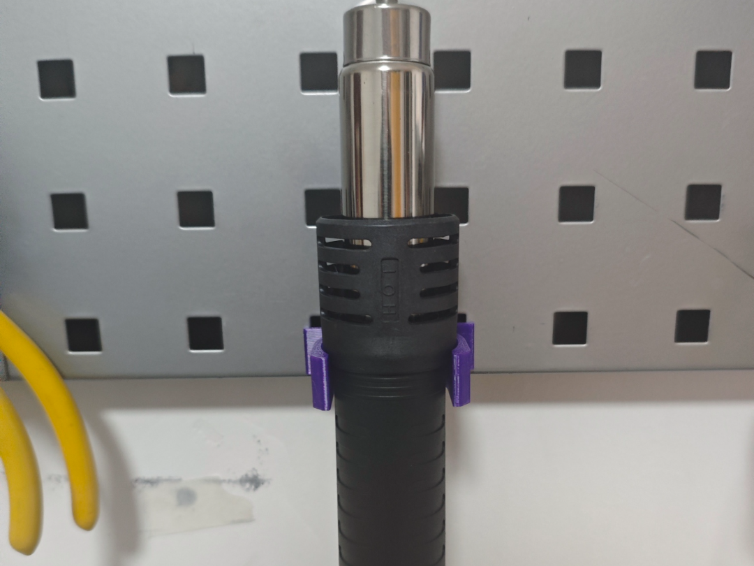 洞洞板热风枪挂架