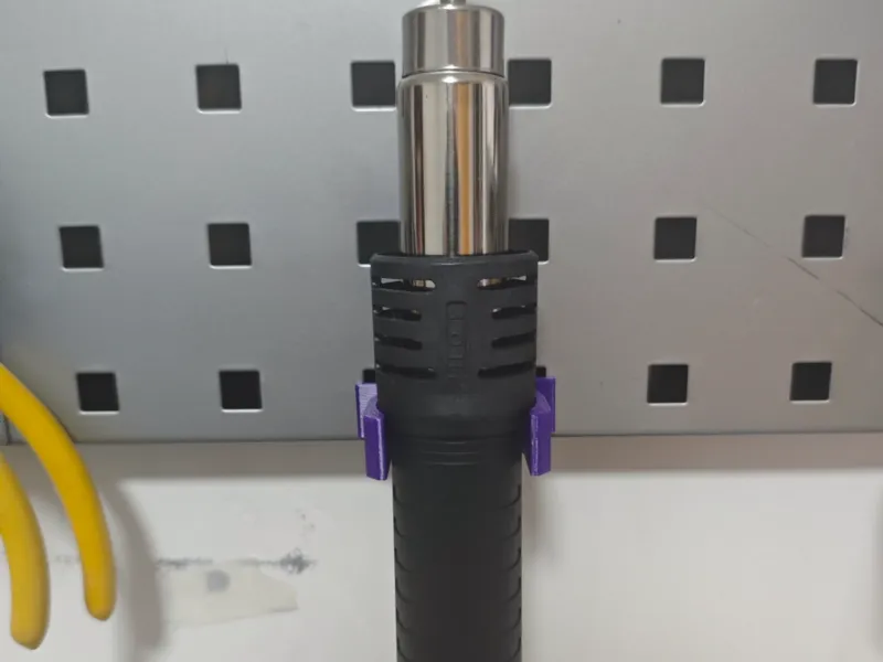 洞洞板热风枪挂架