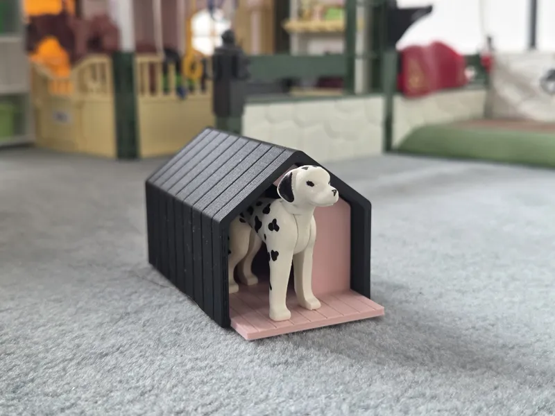 Miniature Doghouse - Playmobil Compatible