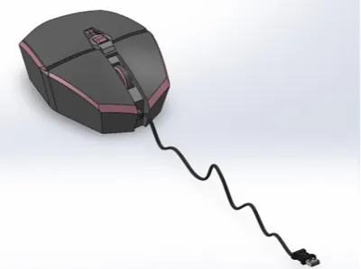 PC wired mouse prototype