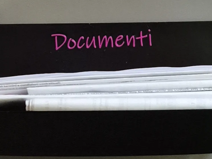 magnetic document holder for fridge p
