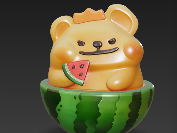 吃瓜小熊虫