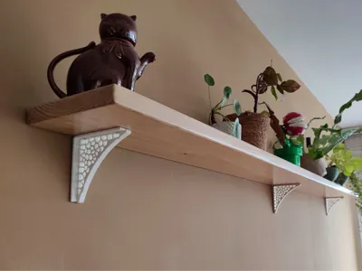 Vonoroi shelf support large